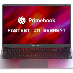 Primebook 2 Max 2025 (New Launch) | 8GB RAM, 256GB UFS Storage | 15.6-Inch Full HD IPS Display | 12hrs Battery | MediaTek Helio G99 | Android 15 (PrimeOS 3.0) | Backlit Keyboard | in-Built AI (Gray)