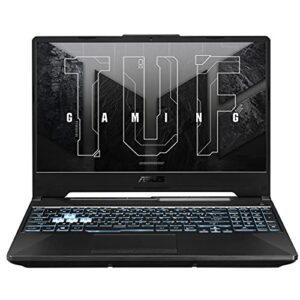 ASUS TUF Gaming A15, 15.6-inch (39.62 cms) FHD 144Hz, AMD Ryzen 5 4600H, 4GB NVIDIA GeForce GTX 1650, Gaming Laptop (8GB/512GB SSD/Windows 11/Black/2.3 Kg), FA506IHRZ-HN111W