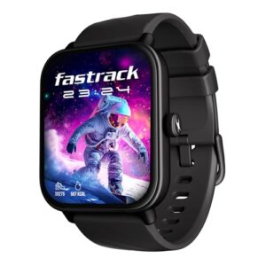 Fastrack Limitless Glide X 1.83″ Smart Watch with Ultra UV HD Display, SpO2, Heart Rate & Sleep Tracking, Bluetooth Calling, 100+ Sports Modes, 5-Day Battery, Smartwatch for Men & Women (Black)