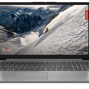 Lenovo IdeaPad 1 Intel Core Celeron N4020 15″ HD Thin and Light Laptop (8GB/512GB SDD/Windows 11 Home/Office 2021/1 Year ADP Free/Cloud Grey/1.3Kg), 82V700ECIN