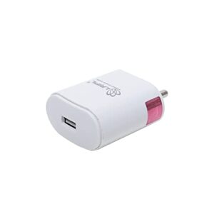 Lripl USB Charger Wall Adapter 5V 2A Fast Charging Single USB Port Without Cable for Android Devices/Headphones (White)