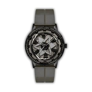 Men Analogue Spinning Wheel Concept Multicolor Star Rotating Dial Stylish Wrist Sports Watches for Men’s & Boy’s Silicon Magnet Lock Stylish Waterproof Strap-Gift Watch for Men