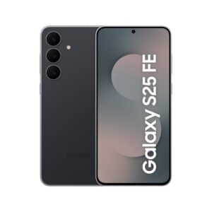 Samsung Galaxy S25 FE 5G Smartphone with Galaxy AI (JetBlack, 8GB RAM, 128GB Storage), 12MP Front Camera, ProVisual Engine, Long Battery Life