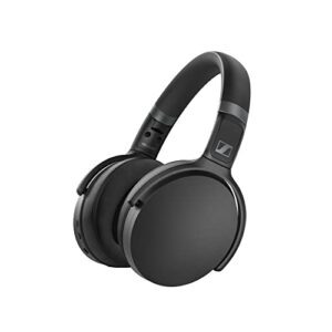 Sennheiser HD 450BT Wireless Headphones, German Design, ANC, Alexa Built-in, 30H Battery, Comfortable & Lightweight Over Ear Design, Built-in Mic for Clear Calls, Fast Charging, 2Y Warranty, Black