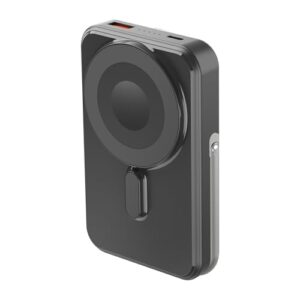 ZEBRONICS MW67 Wireless Power Bank, 10000 mAh, Rapid Charge, Magsafe Compatible, Outputs – 22.5W Wired | 15W Wireless, Type C Output Cable | Type C I/O Port | USB Output Port, Made in India