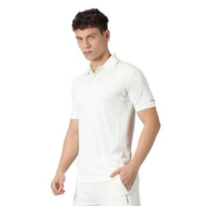Prokick Elite Half Sleeves Cricket T-Shirt Off White